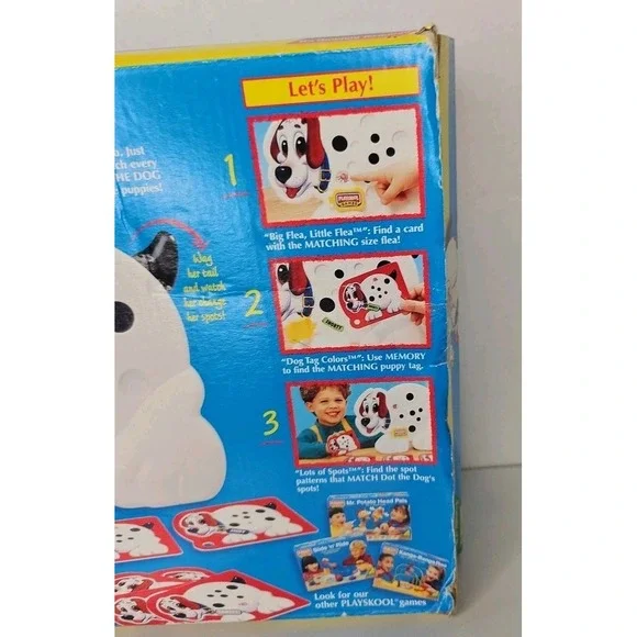 Dot the Dog Playskool Game Preschool Ages 3-5 Box Included Vintage 1995 - Picture 8 of 16